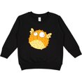 thumbnail image 2 of Inktastic Cute Pufferfish Toddler Sweatshirt, 2 of 4
