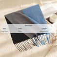thumbnail image 3 of Atkumj Men's Scarf Trendy Warm Cozy Tassels Winter Scarf for Cold Weather, 3 of 5
