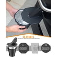 thumbnail image 2 of Pellet Grill Grease Bucket Set, 12 Liners & Weather-Resistant Lid Included, Fits Traeger, Pit Boss Smoker Drip Buckets, 2 of 5