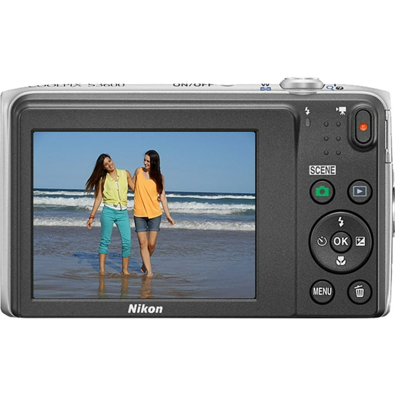 Nikon COOLPIX S3600 20.1MP Digital Camera Refurbished Bundle Nikon COOLPIX S3600 20.1MP Digital Camera Refurbished Bundle