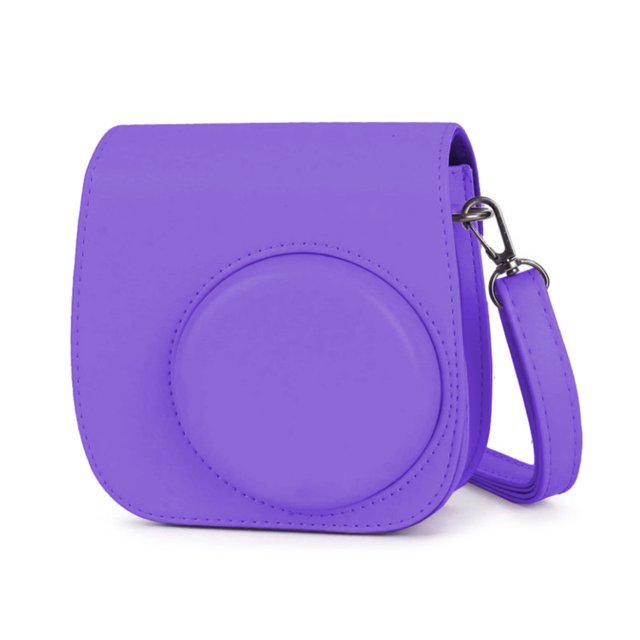 Funda de cuero PU con correa de hombro ajustable para accesorios Instax Mini 11 Ndcxsfigh Para estrenar