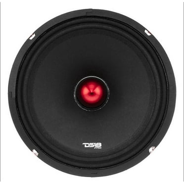 1 DS18 PRO-X10BM 10" Bullet Speaker 600W 8 Ohm Midrange Car Audio Loudspeaker