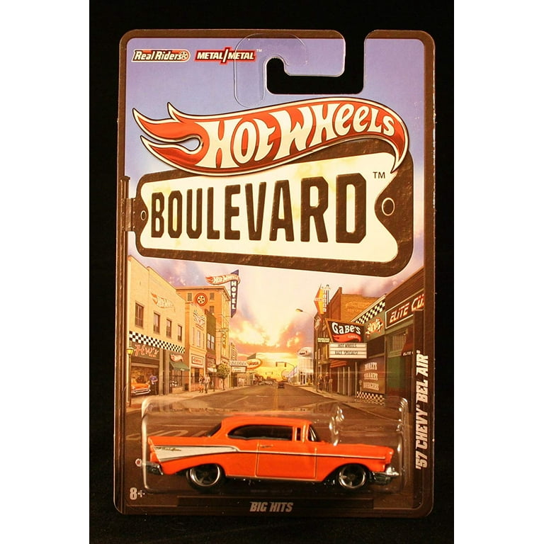 ホットウィール '57 シェビー ベルエア ブールバード Hot Wheels Boulevard '57 Chevy Bel Air - Walmart.com