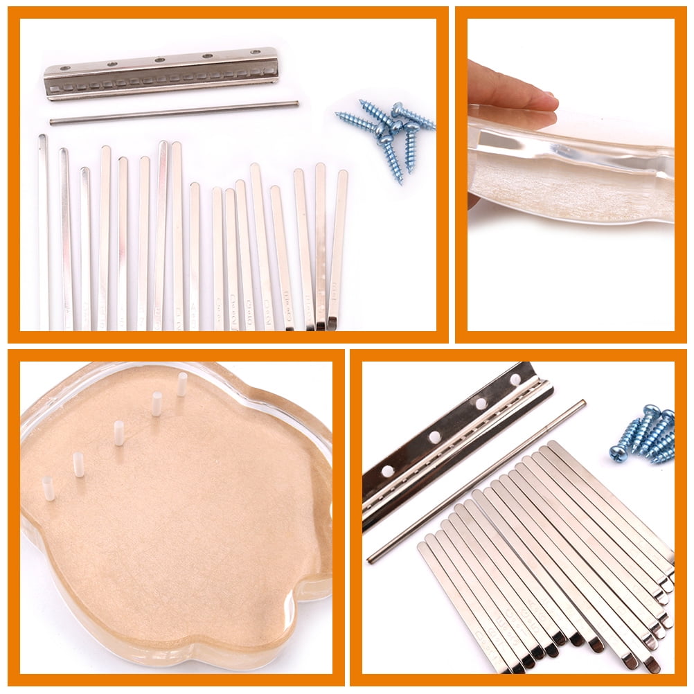 OUNONA  Music Instruments Finger Thumb Piano Musical Kit DIY Child