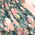 thumbnail image 3 of Pioneer Flower Floral Print Pattern Blanket,Comfortable Soft Flannel Throw Blanket,All Season,Warm Lightweight Blankets for Sofa Bed Couch Living Room Chair,30"x40", 3 of 4