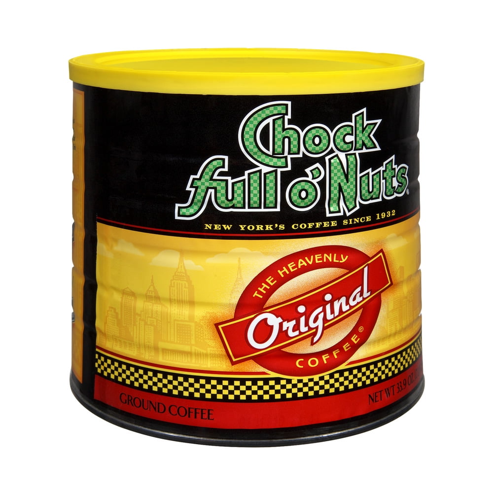Massimo Zanetti Chock Full O'Nuts Coffee, 33.9 oz