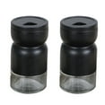 thumbnail image 1 of Glass Salt and Pepper Shakers Set with Adjustable Pour Holes - Salt Shaker and Pepper Shaker, 1 of 6