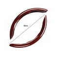 thumbnail image 6 of 2Pcs Steering Wheel Covers - Wear-Resistant Non-Slip Comfortable Grip Ergonomic Design Universal Fit Steering Wheel Protector Car Accessory, 6 of 8