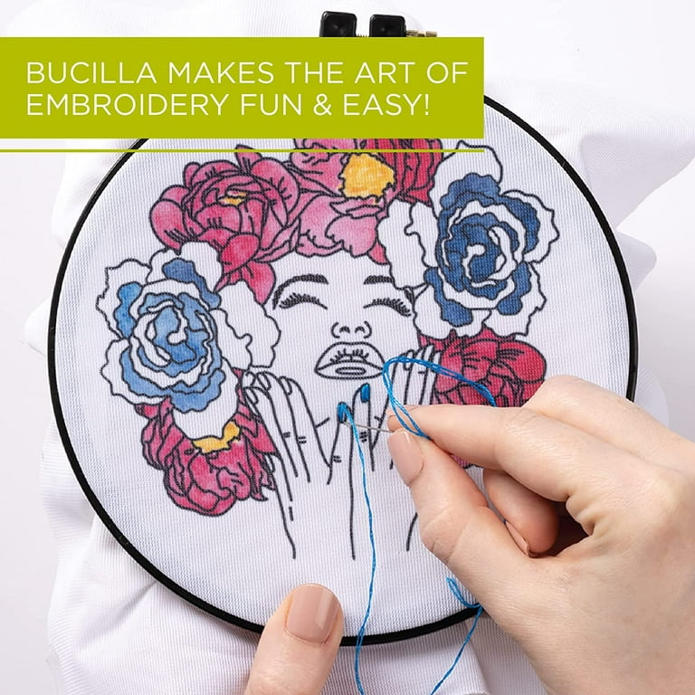 Bucilla Stamped Embroidery Kit 6 Round