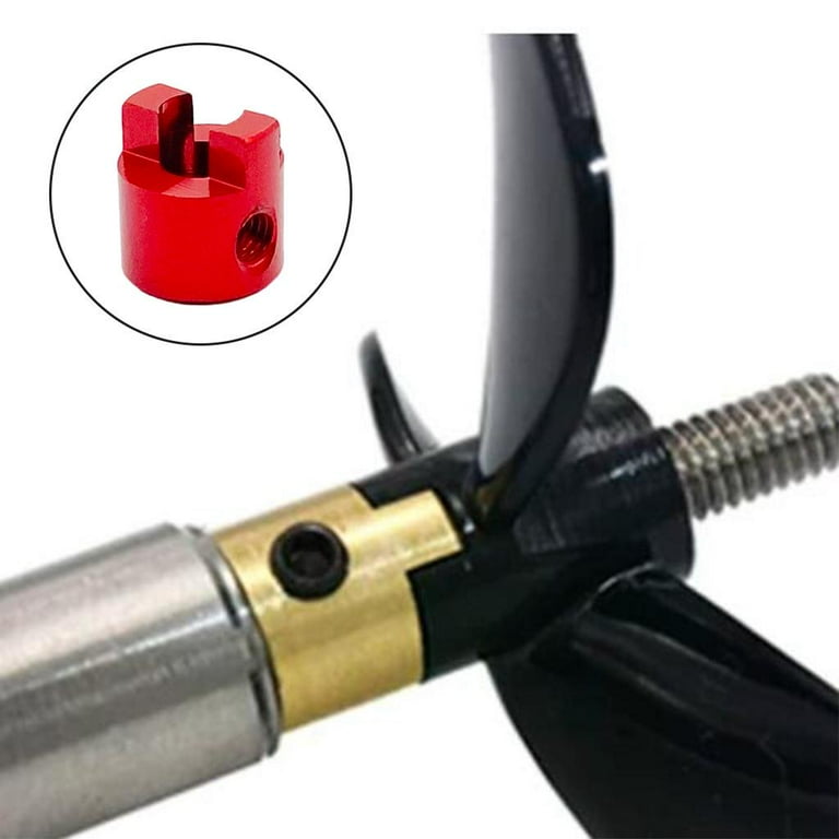 Piece Metal RC Speedboat Dog Shaft, DIY Propeller Crutch
