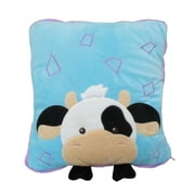 Way To Celebrate Easter Plush Pillow, Cow