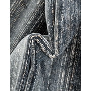 Jill Zarin Uptown Collection Area Rug - Lenox Hill (8' Round Navy Blue/Ivory)