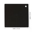 thumbnail image 5 of 4 Pcs Table Mat Dining Pad Non-slip Kitchen Mats Placemats Hot Pot Holder Silicone Pads, 5 of 6