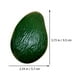 thumbnail image 2 of BRIGHTFUFU 3 unids modelo de aguacate artificial foto accesorios de aguacate plástico modelos de niños juguetes para niños, 2 of 7