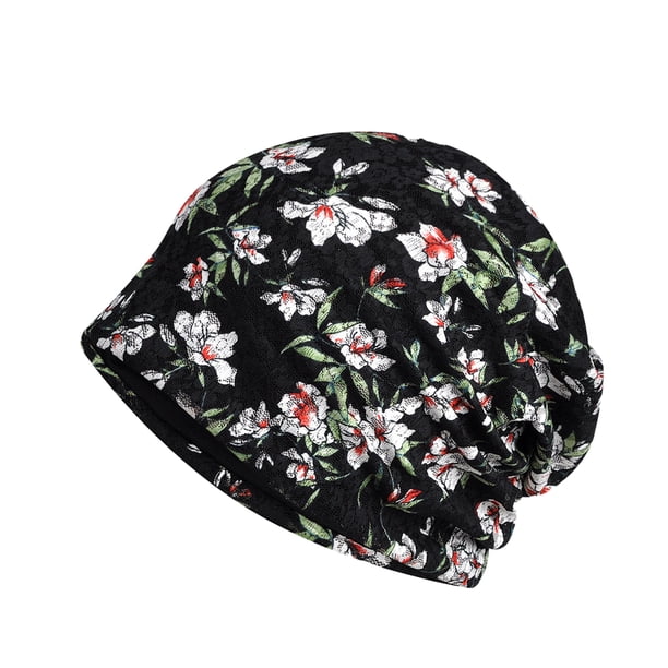 Sombrero para el sol Minnieouse a prueba de viento para ciclismo gorro de algodón suave y protector color Azahar-Negro