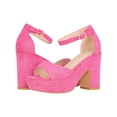 thumbnail image 5 of Women Platform Chunky Heeled Sandals Ankle Strap Sexy Open Toe Heels Chunky Block Platform Wedge Sandals, 5 of 5