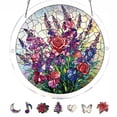 thumbnail image 5 of 7.4 Inch Premium Acrylic Puzzle Suncatcher Window Hanging, Colorful Stained Glass Style Light Catching Pendant, Delicate Artistic Decor for Garden/Balcony/Home, Perfect Thoughtful Birthday Gift, S, 5 of 8