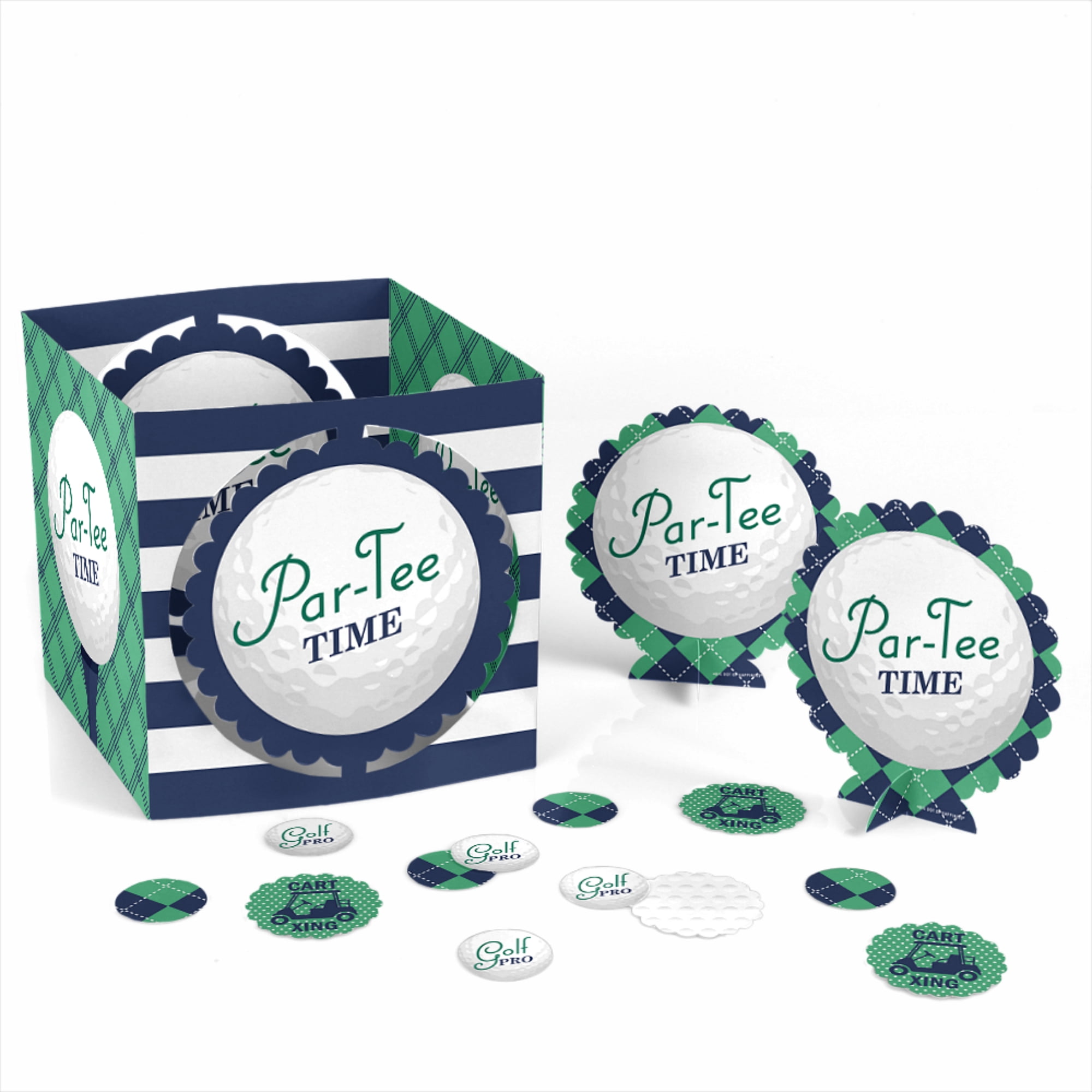 Par-Tee Time - Golf - Birthday or Retirement Party 4x6 Picture