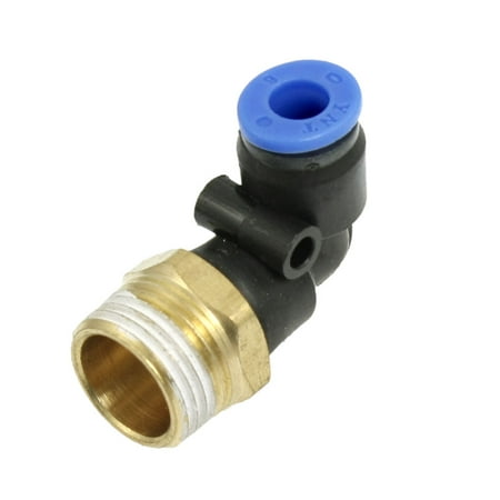 

Unique Bargains 6mm Push in Joint Air Pneumatic Elbow Connector Quick Fitting Coupler