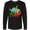 AB-Black, variant on Cute Dinosaurs Long Sleeve T-Shirt