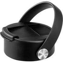 Lid Compatible with Hydro  Flask 12 16 18 20 32 40 OZ Wide Mouth, Flip Lid Replacement Lids with Flex Strap Handle, Leak-Proof Flask Cap for Hydro Flask Coffee Mug