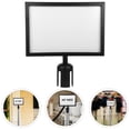 thumbnail image 4 of Commercial Stanchion Sign Frame Sign Holder For Crowd Control Stainless Stanchion Sign Holder, 4 of 5