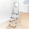 thumbnail image 5 of Polder LDR-3500RM Ultralight 3-Step Stool, 52.5" Tall, 24.5" Top Step, Aluminum, 5 of 5