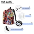 thumbnail image 5 of Dra_gon Ball Backpack Canvas Casual Lightweight Backpack Fashion Travel Backpack Laptop Backpack 17.7 Inch And15.7inch, 5 of 7