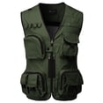 thumbnail image 2 of H2H Mens Active Fishing Vests Quick Dry Breathable Multi Pocket Mesh Jackets Photography Hiking Vest (CMOV061), 2 of 6