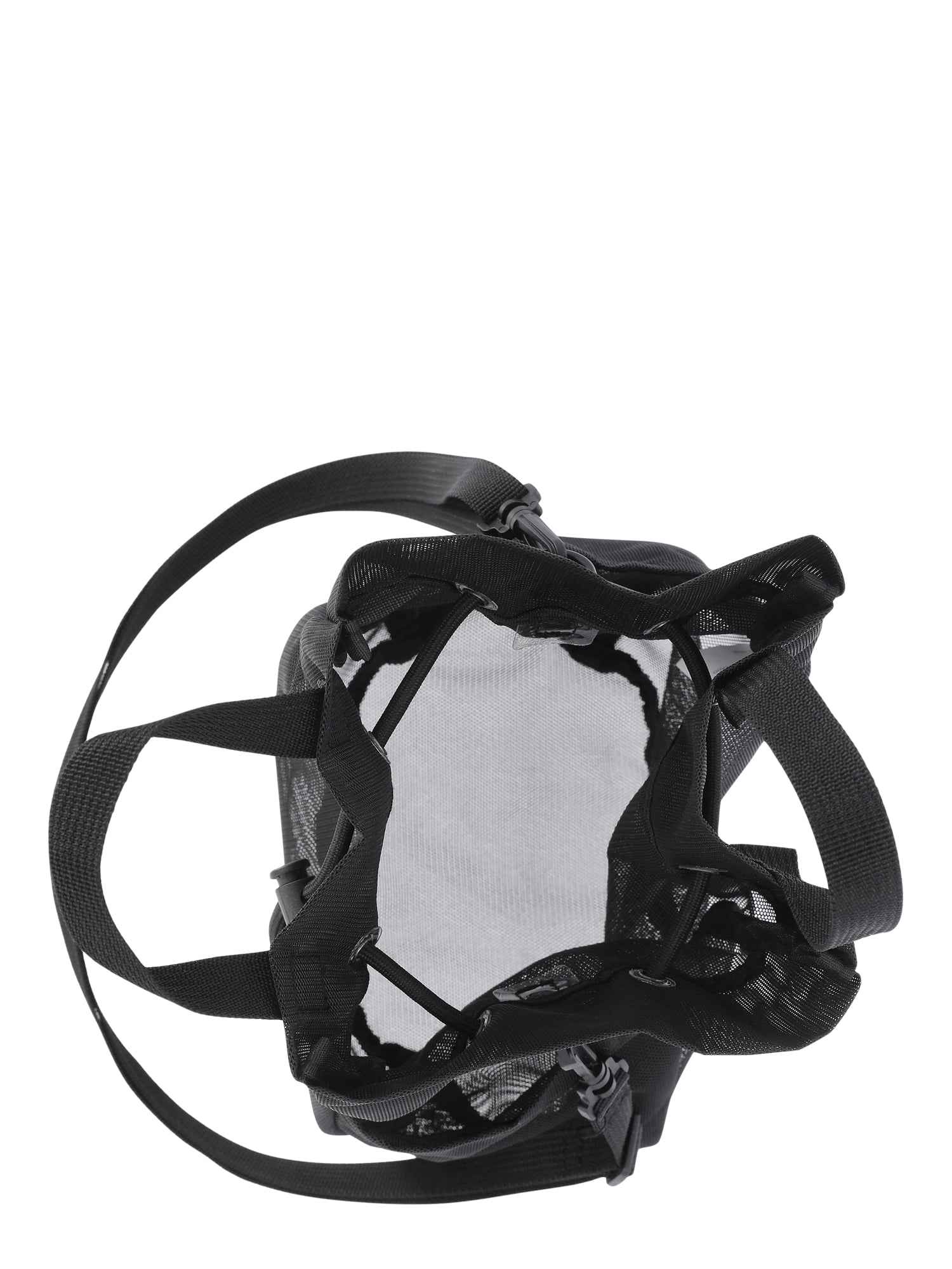No Boundaries Women's Drawstring Crossbody, Black