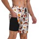 thumbnail image 2 of Fotbe Turkey And Thanksgiving2 Traje de Baño para Hombre – Shorts de Natación de Secado Rápido con Forro y Bolsillos-Medium, 2 of 6