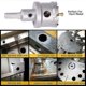 thumbnail image 5 of 35mm Tungsten Carbide Hole Saw, TCT Hole Saw Drill Bit with 1 Titanium Plated Pilot Drill Bits for Stainless Steel, Sheet, Metal, 5 of 5