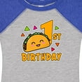 thumbnail image 4 of Inktastic 1st Birthday with Taco and Confetti Boys or Girls Baby Bodysuit, 4 of 5