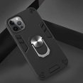 thumbnail image 5 of Case for iPhone 12 Pro Max with Built-in 360° Rotating Ring Kickstand Cover, Military-Grade Drop Protection Phone Case, Back Case for iPhone 12 Pro Max (6.7 inch), Black, 5 of 9