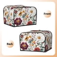 thumbnail image 4 of Toasting Machine Cover 4 Pieces 12.4×10.6×8.3in Dust-Proof Explosion-Proof Waterproof And Wear-Resistant Hollow Bottom Flowers, 4 of 7