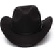 thumbnail image 2 of Unisex Cowboy Hat, Western Hat For Men Cowboy Felt Hat Adjustable Outdoor Hat, 2 of 5
