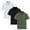 Army Green G, variant on Stamzod 3 Pack Kids Unisex School Uniform Shirt Collared Short Sleeve Plain Tops Kids Athletic Shirts Blue C 10 Years