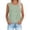 Green, variant on Women's Vertical Striped Round Neck Sleeveless Tank Top, Casual Flowy Chiffon Summer Vest Top, Women's Black, Sizes S-3XL