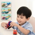Gemegraclee 2022 AntiReverse Car Toy Set, 2in1 Flip Transformation