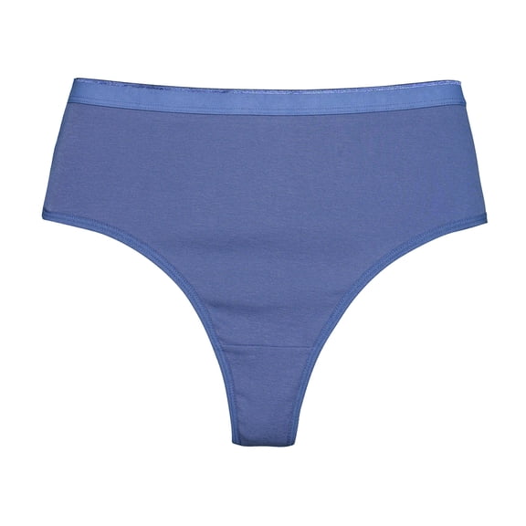 Washable Urinary Incontinence Potective Underwear for Women Leak Proof Absorbent Cotton Panties 2025 Blue L