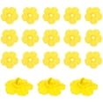 thumbnail image 1 of 18 Pieces Hummingbird Feeder Replacement Flowers, Flower Hummingbird for Hummingbird Feeder Hanging Feeder Replacement Plastic Parts (Yellow), 1 of 6