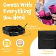 thumbnail image 6 of Think Peak Toys Binoculars for Kids High Resolution 8x21, Pink, 6 of 9