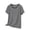 Silver, variant on Women's Striped T-Shirt Short Sleeve Round Neck Loose Fit Soft Modal Blend Top for Women Plus Size Casual Tee Shirt for Spring Summer 20% Modal 40% Cotton 40% Polyester S-5XL