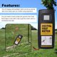 thumbnail image 4 of Comprobador de Cercas Digital de 9,9 KV, Voltímetro para Cercas Eléctricas para el Hogar, el Jardín, los Caballos y el Ganado, Pantalla LCD con Retroiluminación, 4 of 5