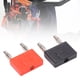 thumbnail image 3 of Conector Banana, Adaptador Banana Hembra A Macho U37 Rojo + Negro Para El Hogar Para Laboratorios Para Fábricas Para La Escuela, 3 of 7