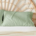 thumbnail image 4 of Gogreen Cooling Pillow Cases (Set of 2) for Hot Sleepers & Night Sweats, Rayon Derived from Bamboo Pillow Case, Breathable and Silky Soft Envelope Pillowcases (Sage Green, King 20"x36"), 4 of 7