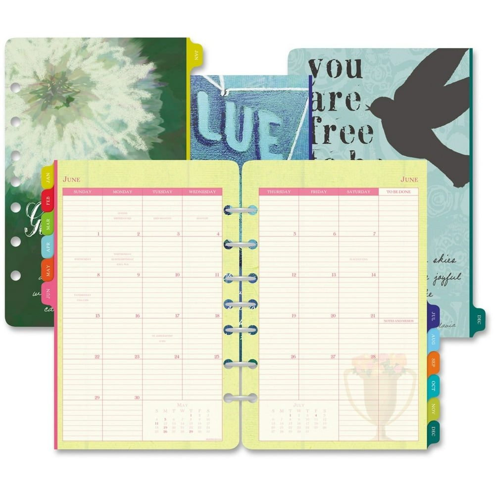DayTimer Flavia Calendar Refill