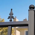 thumbnail image 3 of Chery Industrial 18x8 ft Dual Swing Driveway Steel Gate with Deer Design, 3 of 7