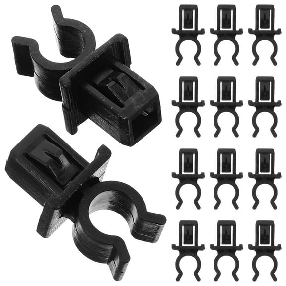 CHICHUMID 50Pcs Black Plastic Tire Assembly Clips for Securing Spare Tires
