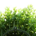 thumbnail image 3 of Plantas de Topiarias Artificiales Modernas Plantas de Arbustos de Plantas Artificiales de Plástico Decoración de Césped Verde 24cm Zulema  Bola artificial del Topiary, 3 of 8